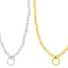 Ball Pendant Link Necklace