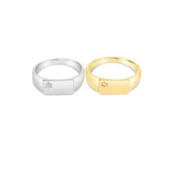 Cherish signet ring