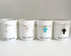 Cross faith candle