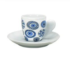 Evil Eye Greek Coffee Cup