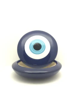 Evil Eye round jewellery box