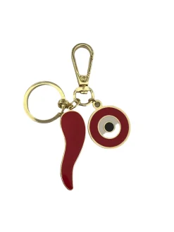 Eye & Chilli Key Charm