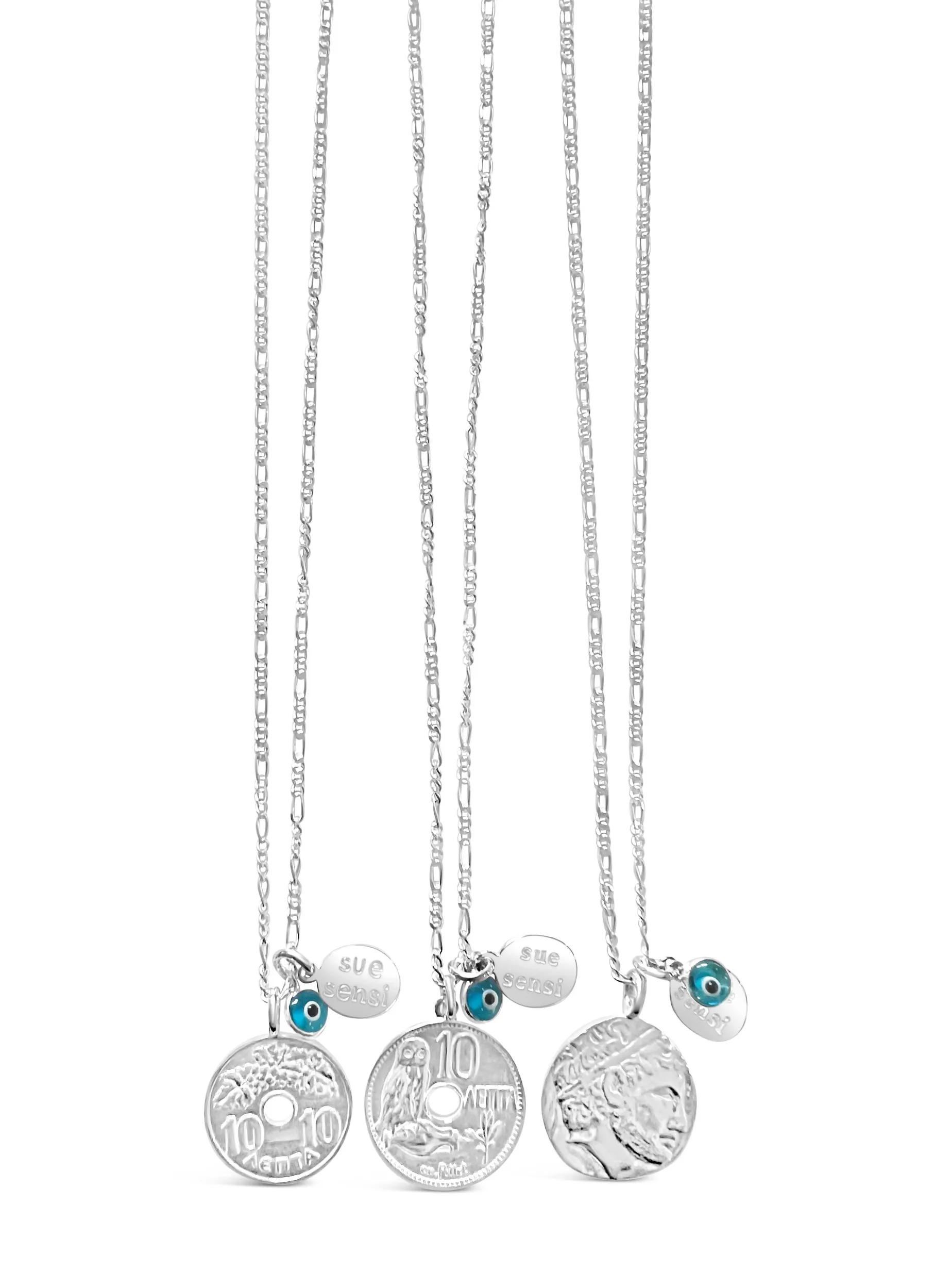 Greek Lucky Coin Necklace