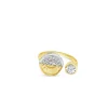 Guiding Moonlight Two Tone Ring