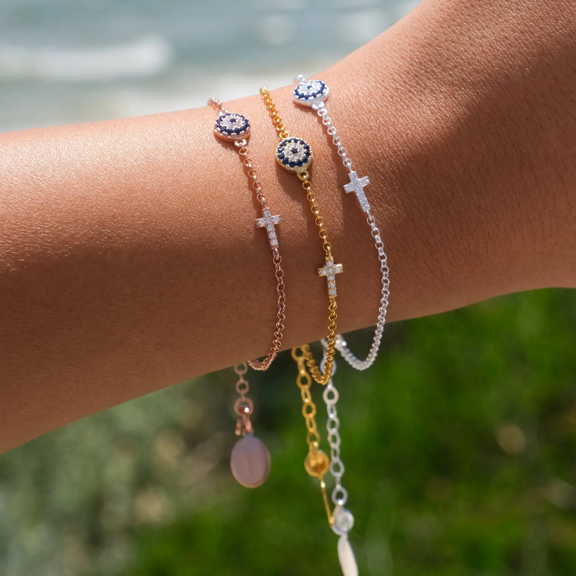 Hold onto peace bracelet