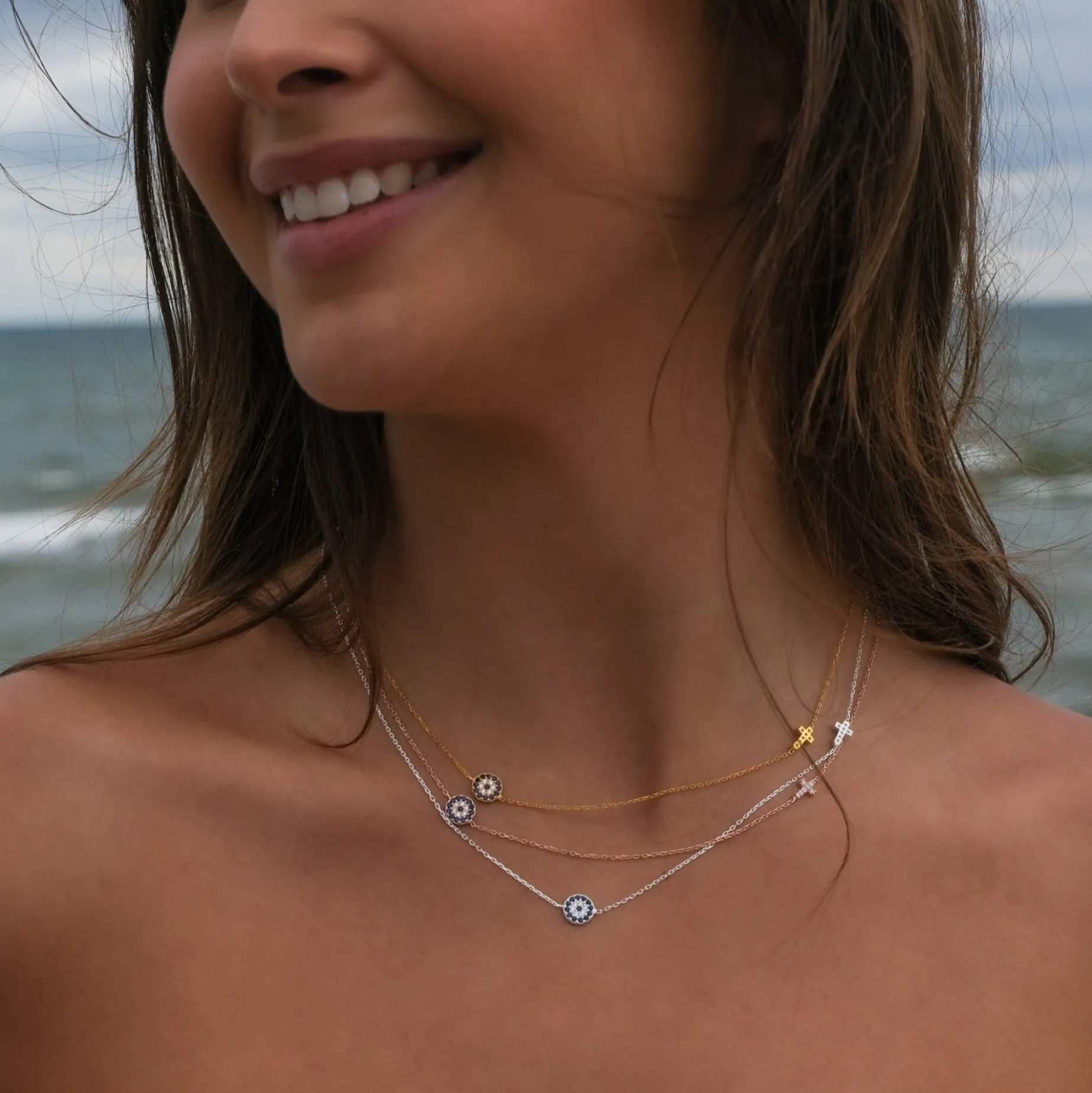 Hold onto peace necklace