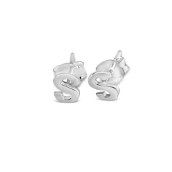 Initial earrings