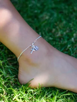 Love words Anklet