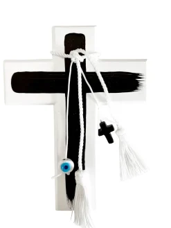 Mediterranean Love Cross Tile