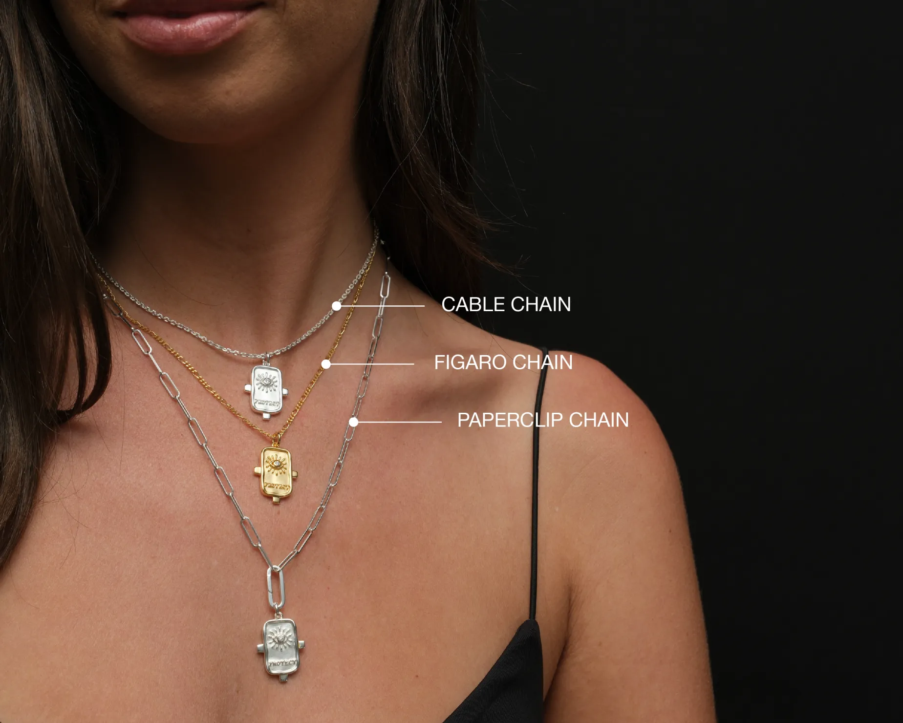 Message of Protection Necklace