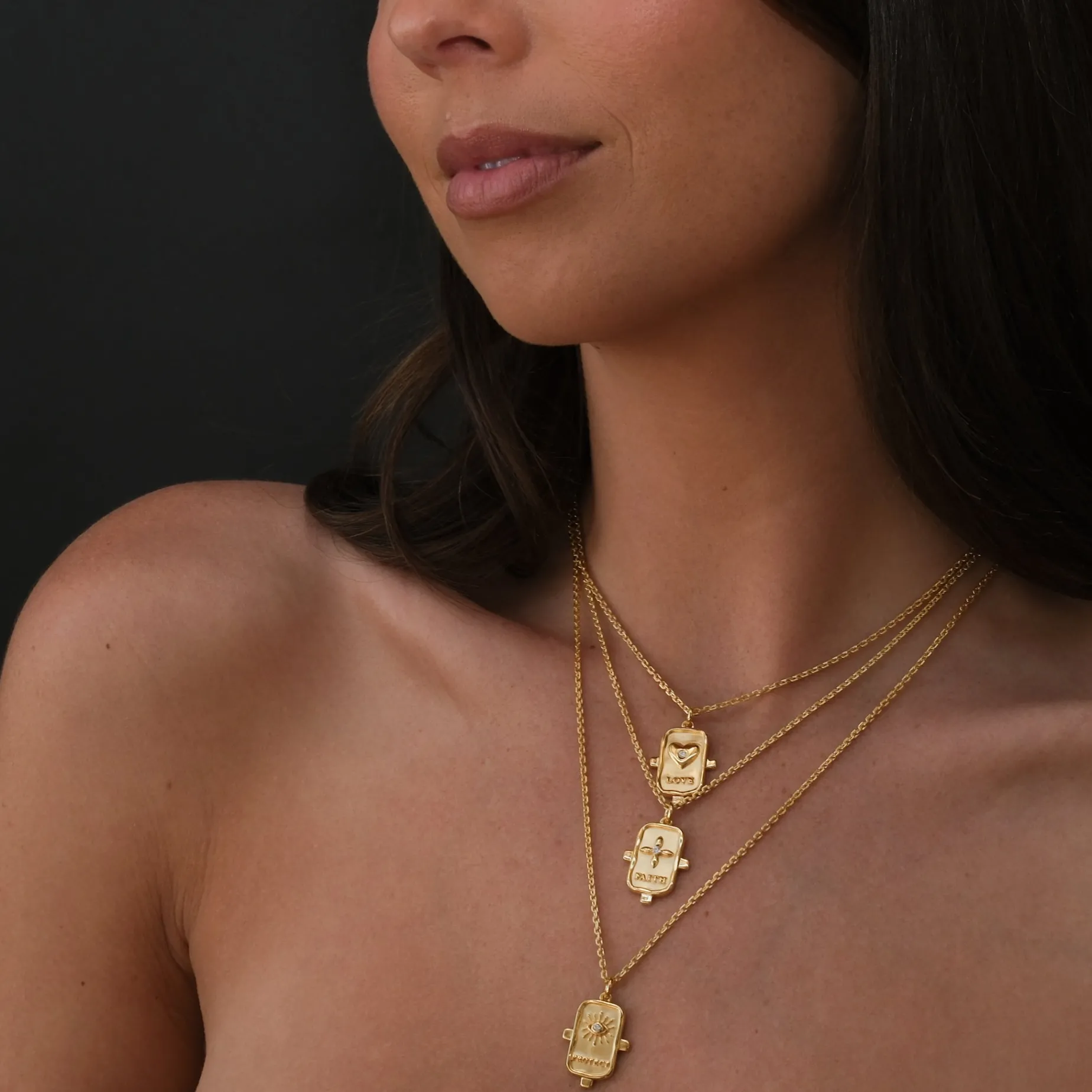 Message of Protection Necklace