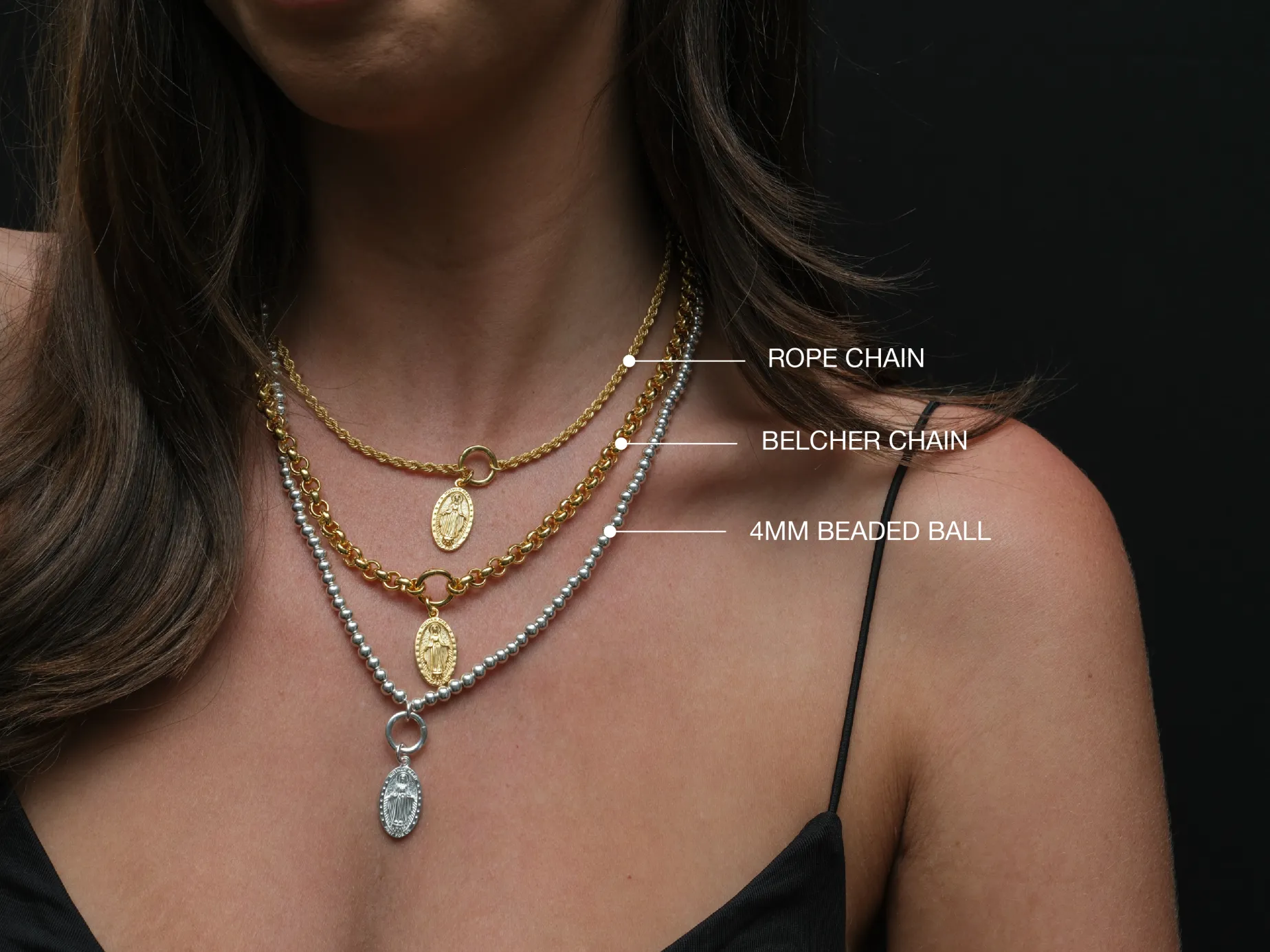 Mother Mary Necklace