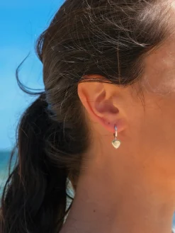 My heart earrings