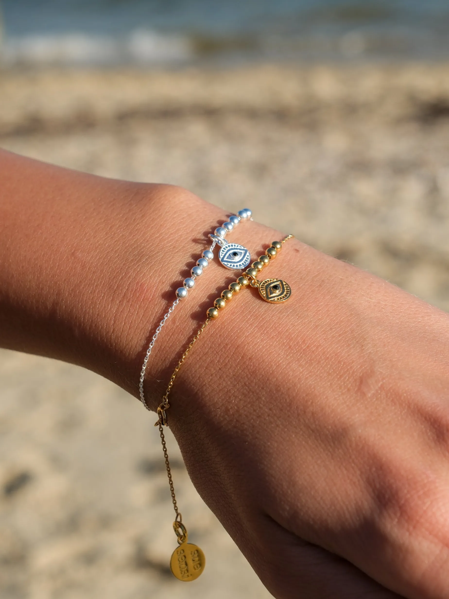 My tiny eye bracelet