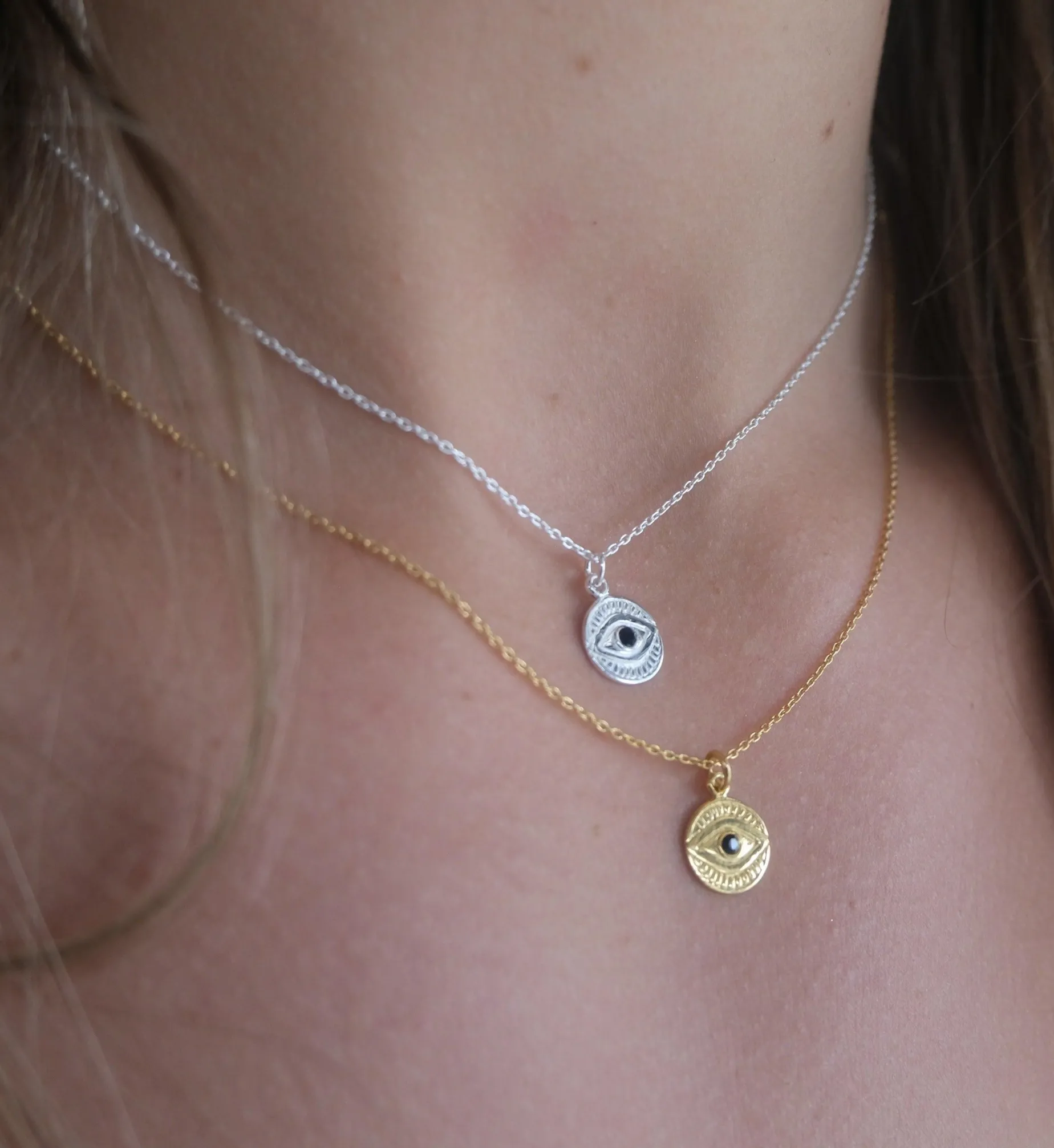My Tiny eye necklace