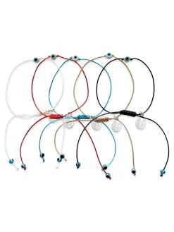 Positive vibes anklet