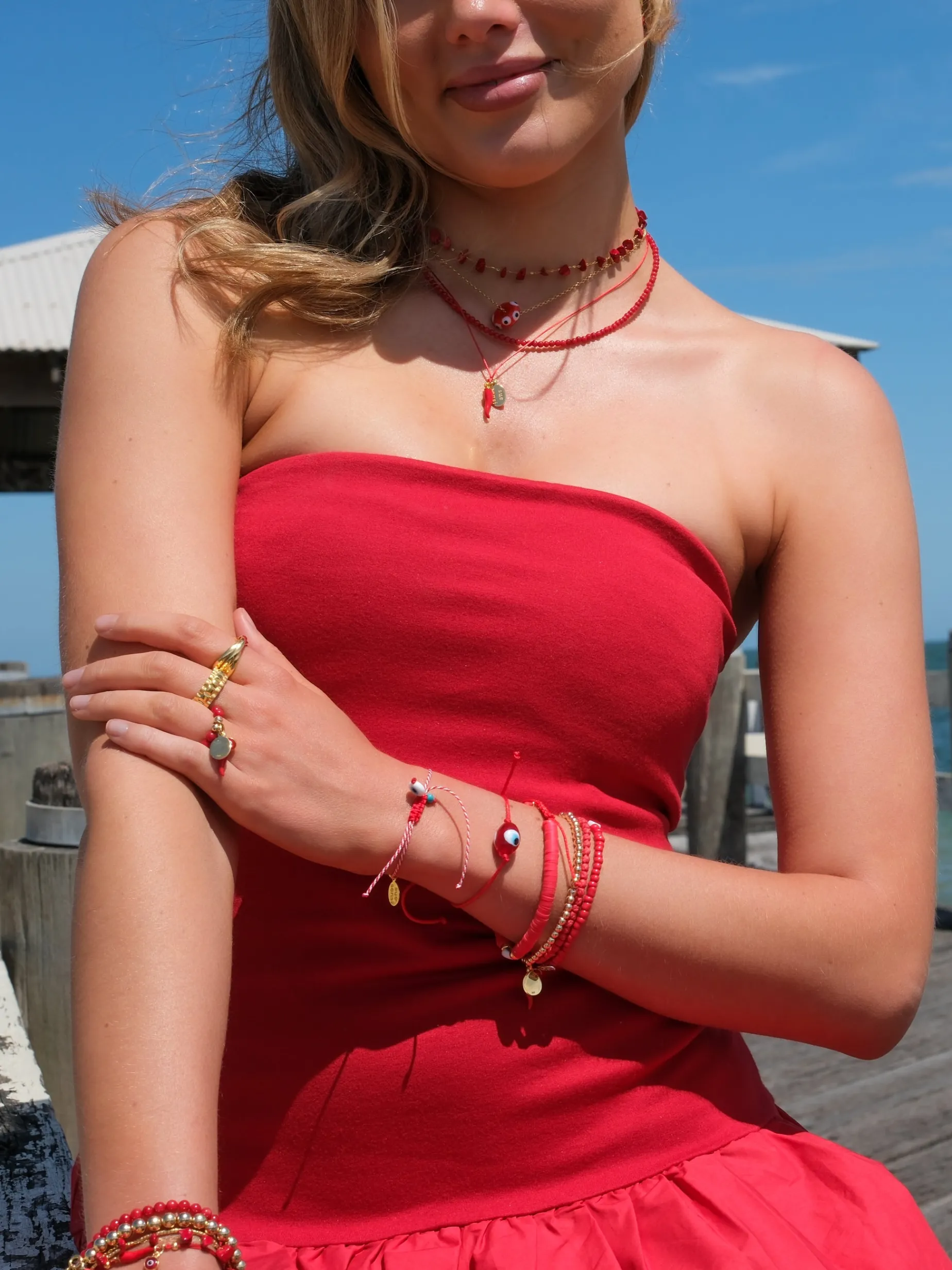 Red Hot Chilli Necklace