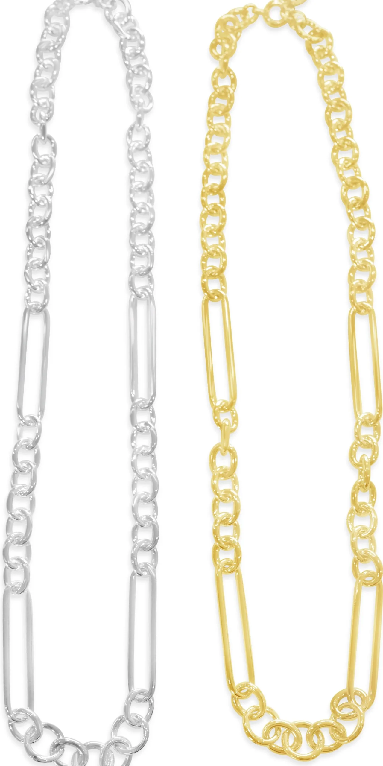 Signature Pendant Link Chain Necklace