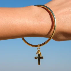 Spirited Cross Bangle
