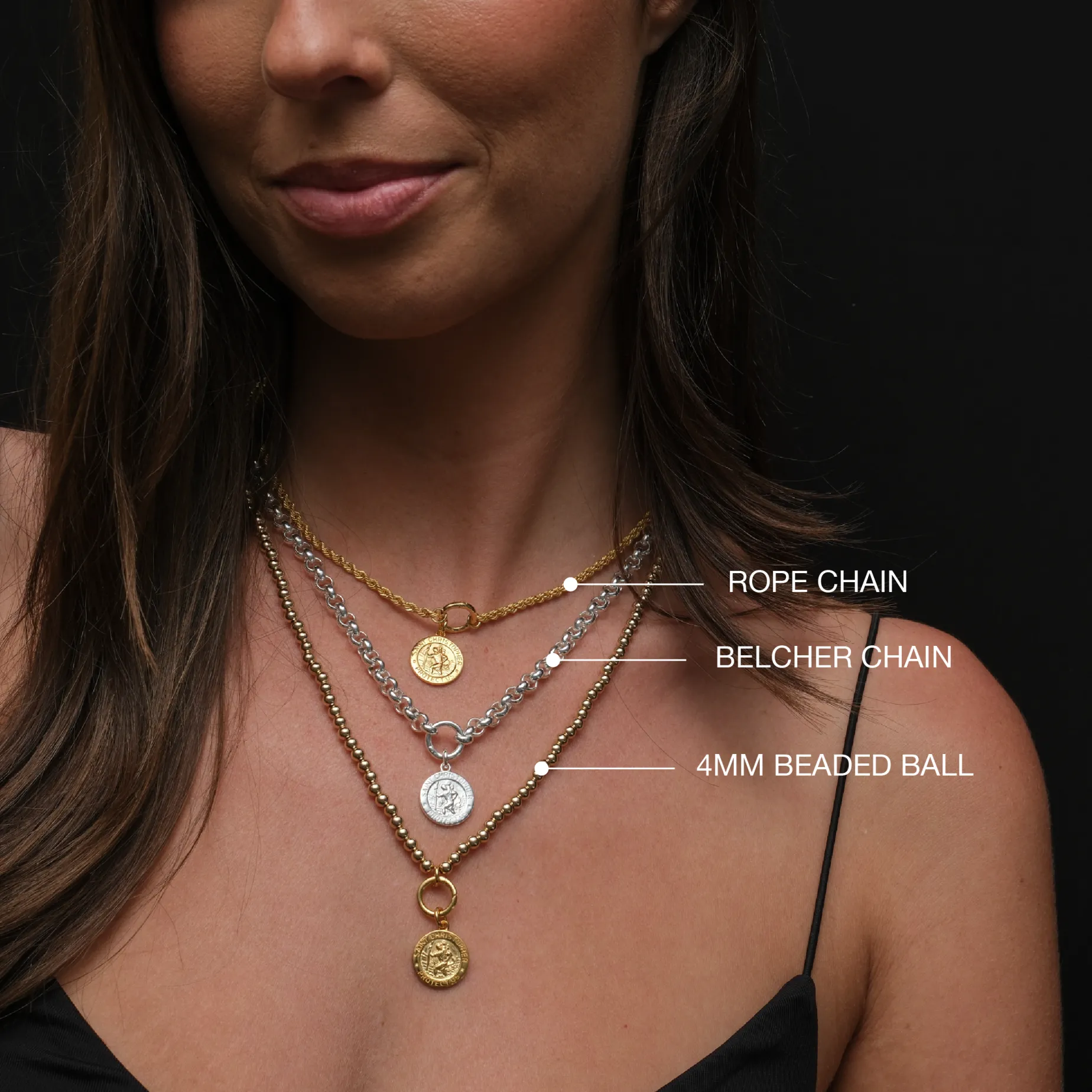 St Christopher Necklace