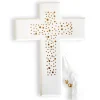Strong in faith cross tile
