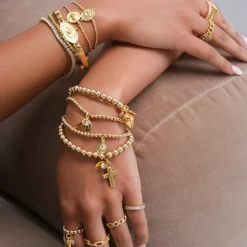 Together we are protected bracelet