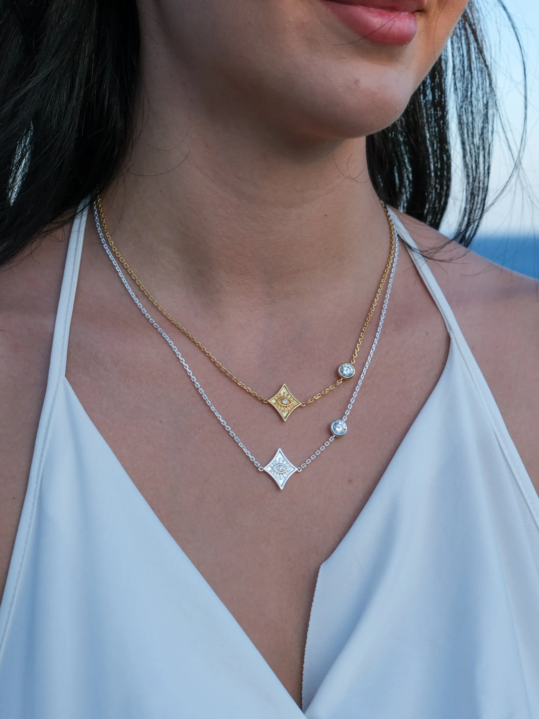 Watchful Charm Necklace