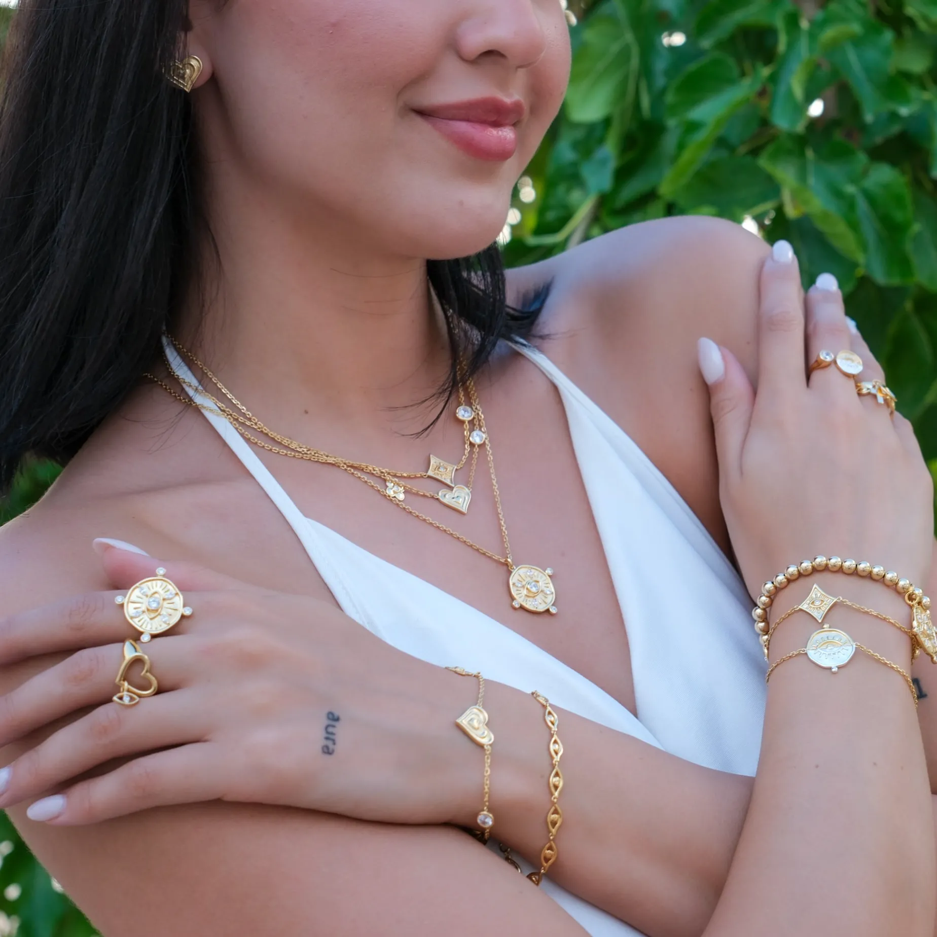Watchful Charm Necklace