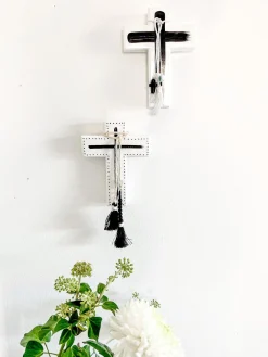 Words of Wisdom Cross Tile